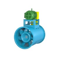 雙城TCTS管式軸流風機，鋼制葉輪